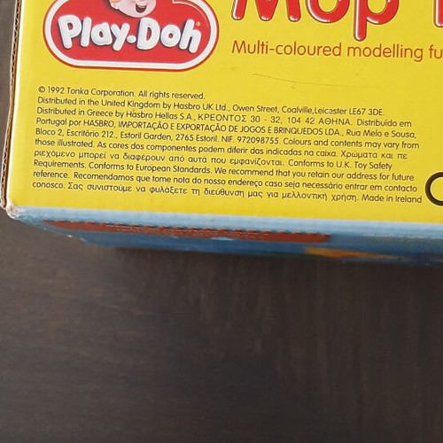 Play Doh Mop Top vintage 1992 like new