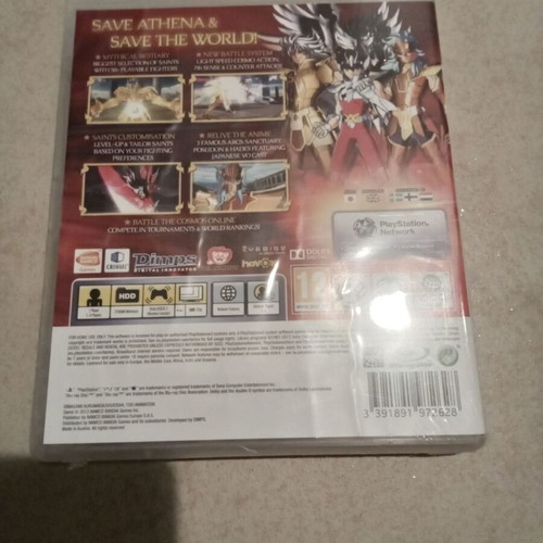 Saint Seiya Brave Soldiers PS3 new