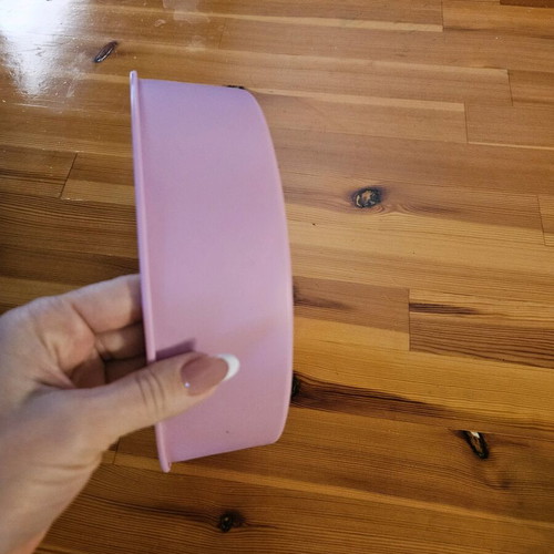 Round silicone cake mold like new