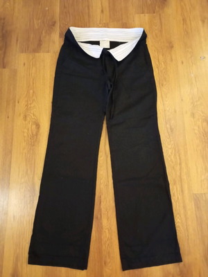 Bershka small black pants like new