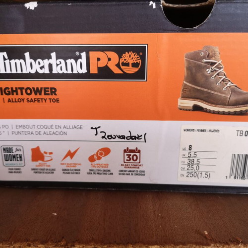 Timberland Pro Hightower γυναικεία μποτάκια εργασίας μεταχειρισμένα καφέ