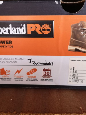 Timberland Pro Hightower γυναικεία μποτάκια εργασίας μεταχειρισμένα καφέ