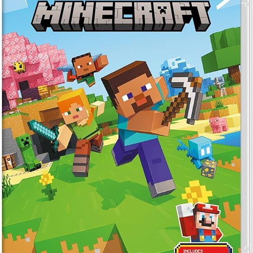 Minecraft Nintendo Switch new, includes Super Mario Mash-Up