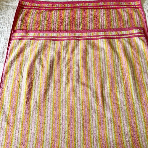 Vintage Michèle Sinai Beach Towel like new, 100% cotton, 84x160cm