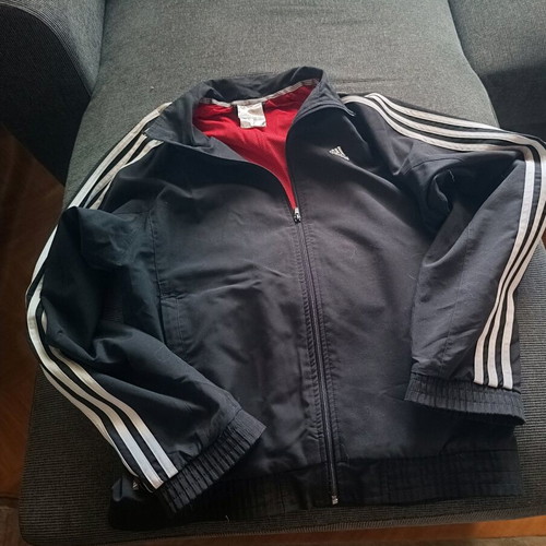 Adidas jacket used, size XS, black