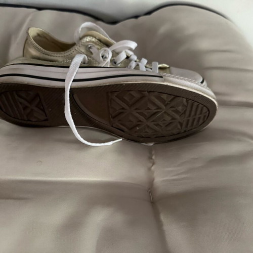 Converse Chuck Taylor All Star Metallic Low Top very good condition, size 37, gold