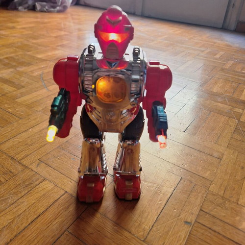 Space Warrior vintage robot CJ toys No.39291 like new