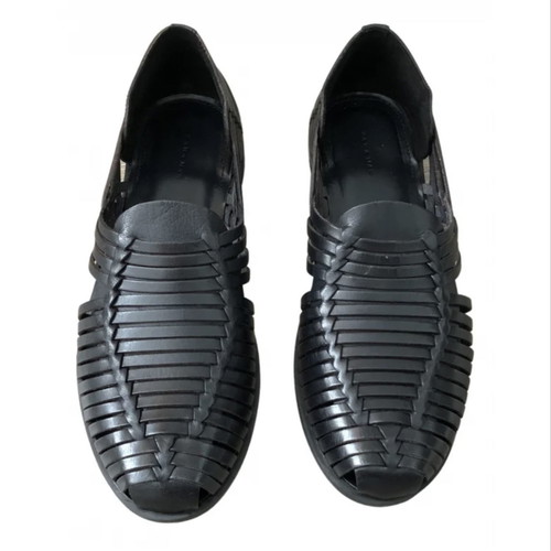 ZARA leather moccasins new, size 41, black
