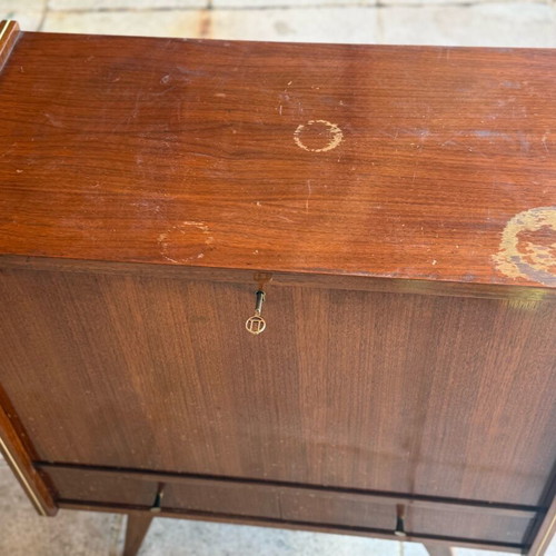 Vintage bar furniture used with internal lighting and lock