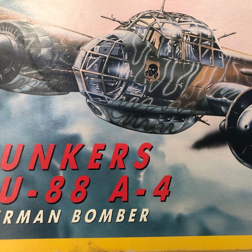 Junkers JU-88 A-4 German Bomber model kit new 1:72 Italeri