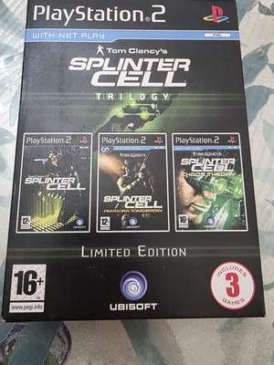 Tom Clancy's Splinter Cell Trilogy Limited Edition for Sony PS2 like new