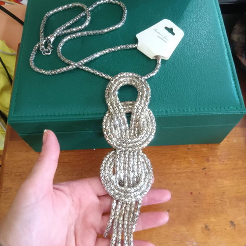 Long new rhinestone necklace