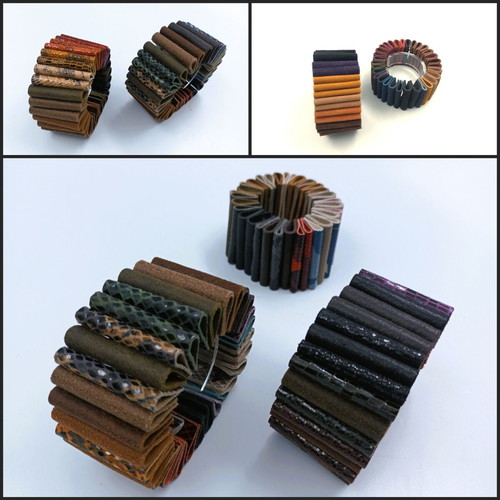 Leather bracelet new with unique designs and animal prints