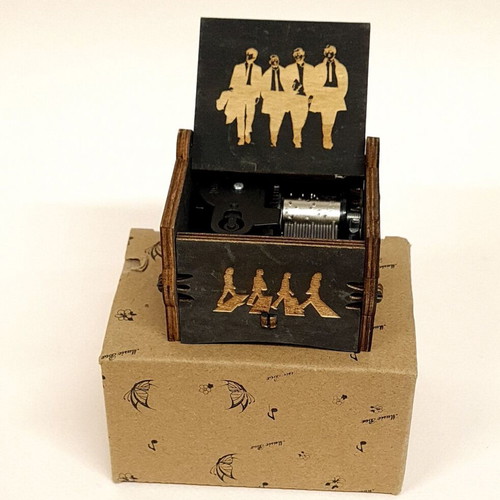 Let it be music box by The Beatles new, wooden