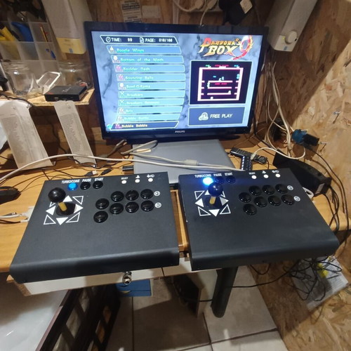 Game console with two controllers like new