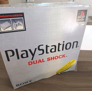 Κουτί από Playstation I Dual Shock (BOX ONLY) + memory card (1 mega)