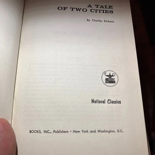 A tale of two cites Charles Dickens like new