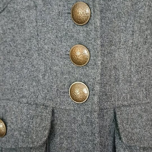 H&M wool jacket gray size M like new