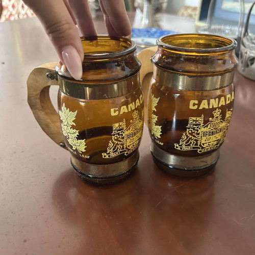 Beer cups vintage, like new
