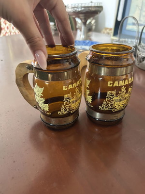 Beer cups vintage, like new