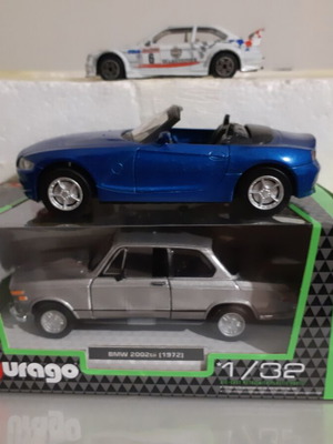 BMW 2002Tii, Z4 and M4 toy car set with opening doors, new and used