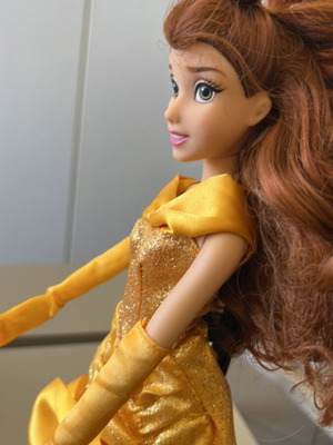 Disney Store Belle Classic Doll like new with slight dress discoloration