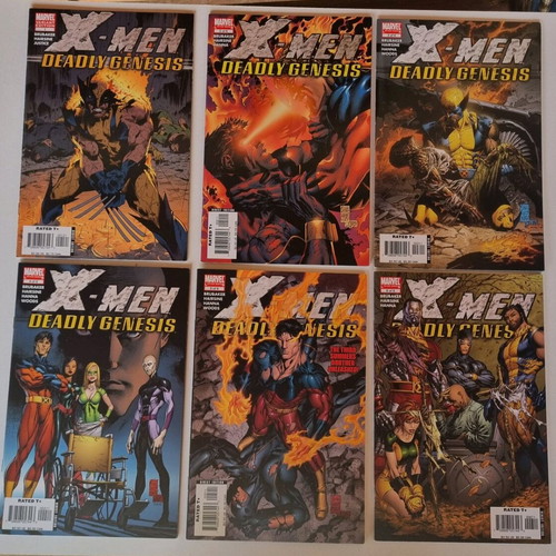 X-men Deadly Genesis set 1-6 like new