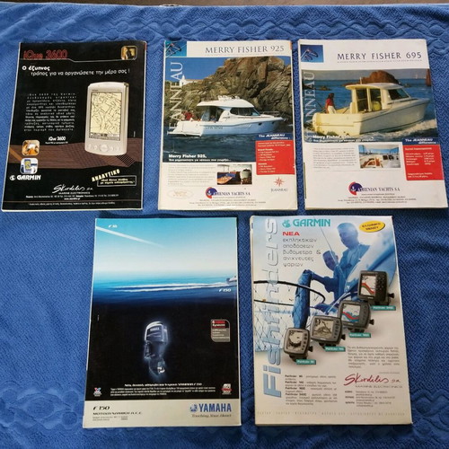 Fish magazines used, pack of 5 issues