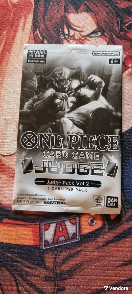 One Piece Card Game Judge Pack vol 2 new -  4,00 - Vendora.cy