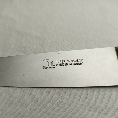 Okapi Chef Knife Vintage Genuine Germany Bakelite Handle 1980s