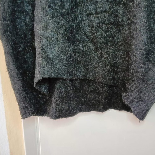 Knitted dress/shirt used, black, size L