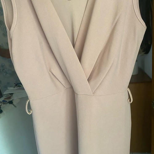 Salmon one-piece jumpsuit like new, size M