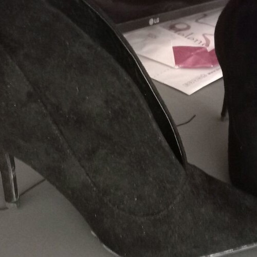 Black bootie like new, size 37