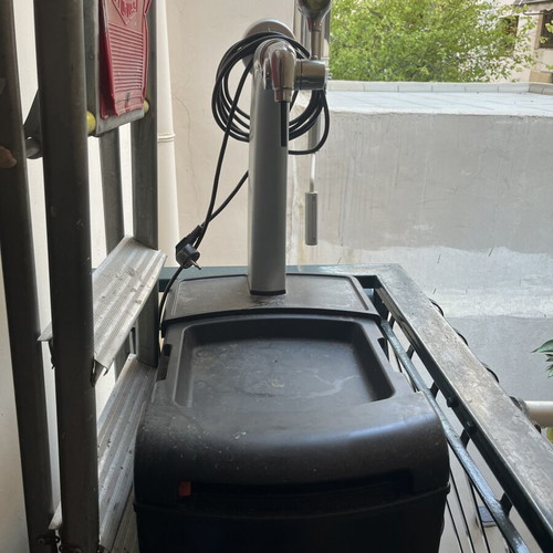 Fisher beer cooler with one tap, used, fully functional