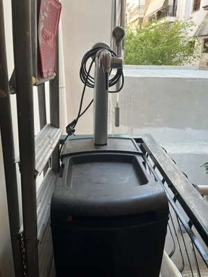 Fisher beer cooler with one tap, used, fully functional