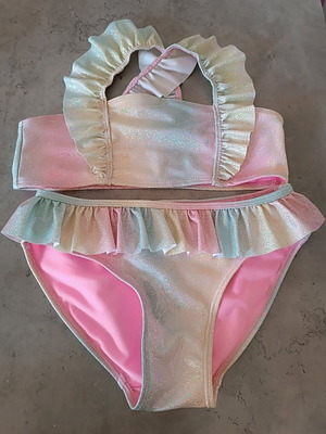 H&M children's swimsuit like new, multicolor, for ages 8-10