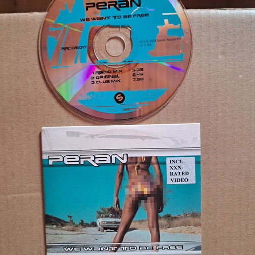 Peran We Want To Be Free CD like new, electronic