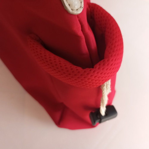 Crisano by Hunter shoulder bag like new, red and beige