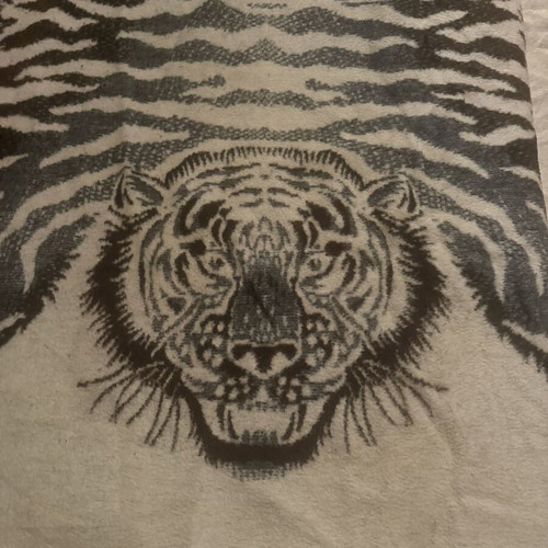 Vintage blanket, 1.07m x 1.44m