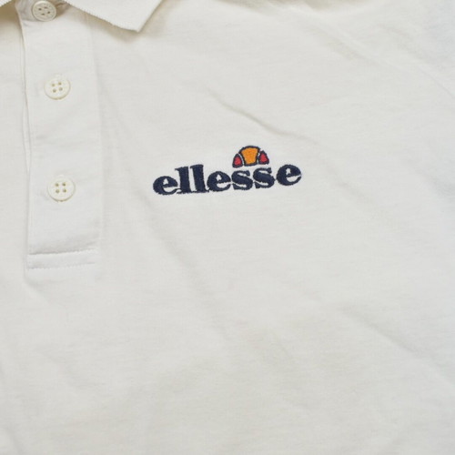 Ellesse Vintage 90s All Over Graphic Polo Tennis Shirt used, size Large
