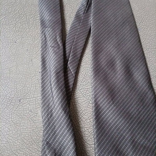 Tie gray with small blue dots like new