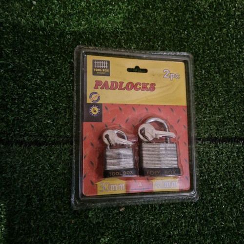 Padlocks new, set of 2 security locks