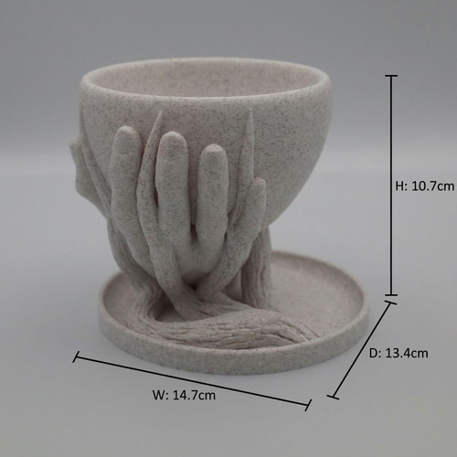Γλάστρα σε μοντέρνο design Nature Pot καινούργια