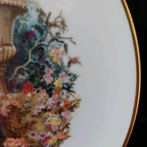 Furstenberg Germany vintage decorative wall plate, 24.5cm