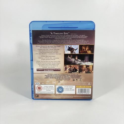Titanic Blu-ray like new with English subtitles and slipcase