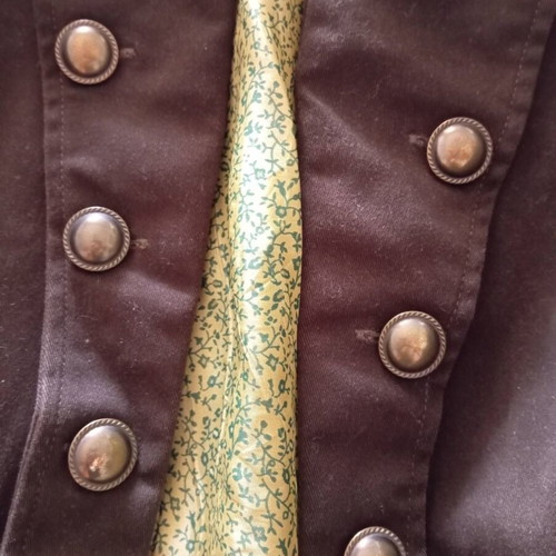 "NO NAME Athens" Mid-Length Military Chic Style Jacket like new, brown