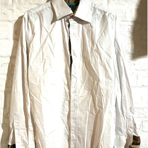 Burberry shirt white like new, size XL