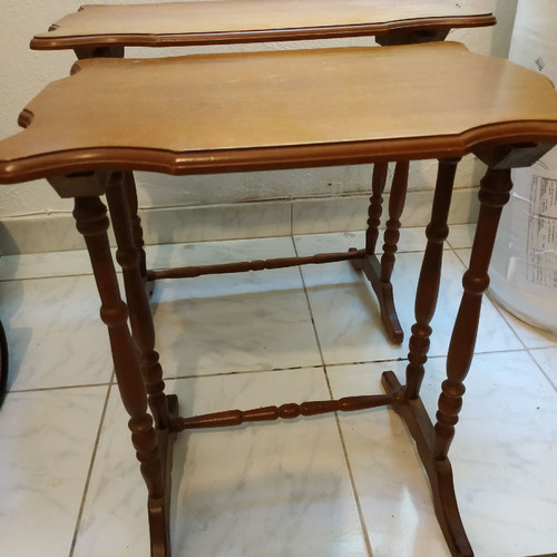Coffee tables used, set of 2, living room side tables