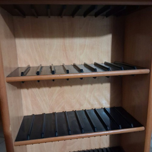 CD and DVD rack shelf used