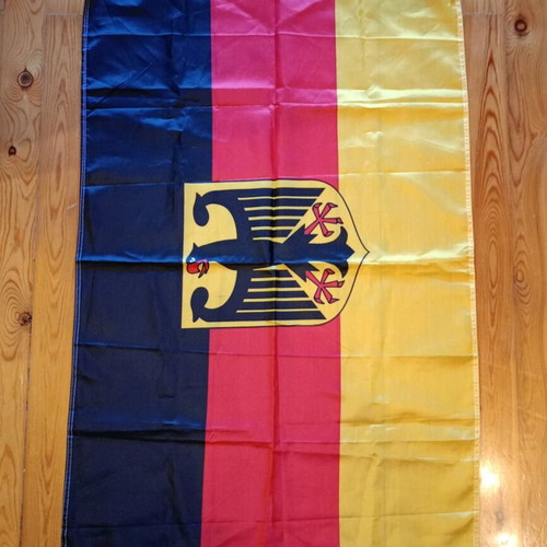 German flag new with national emblem 0.60cm x 0.94cm